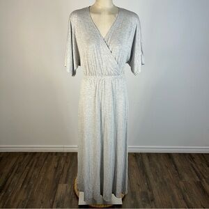 ❤️ GAP Light Gray Maxi Dress M